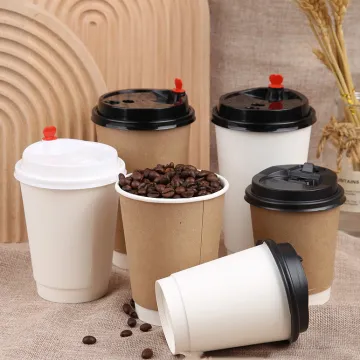 Ripple Wall Paper Coffee Cups
