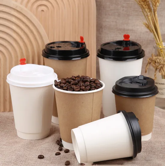 Ripple Wall Paper Coffee Cups