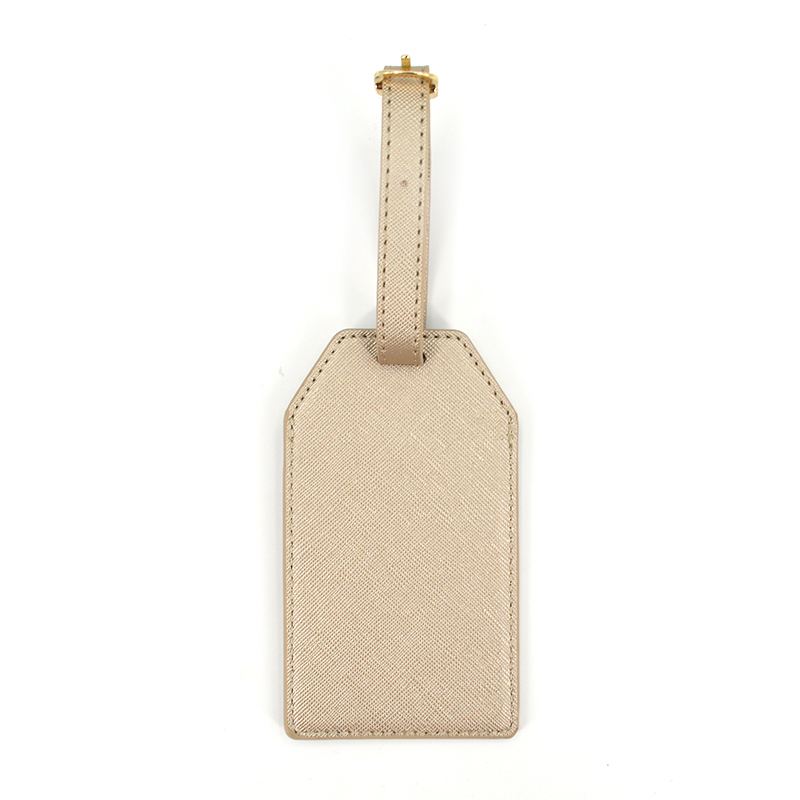 With Strap Metal Buckle Leather Luggage Tag