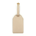 Sublimation Travel Saffiano PU Leather Baggage tag