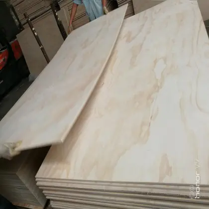 Natural veneer Pine  Furniture Plywood ,1220x2440mm