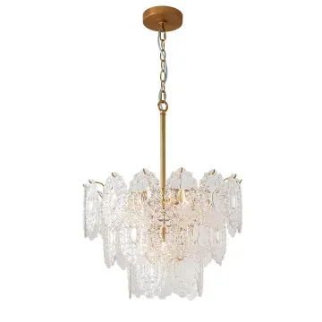 INSHINE Modern Glass Abstract Pendant Light