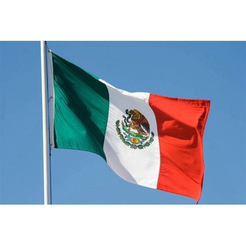 Stock 3X5ft Polyester National Country Mexico Flag