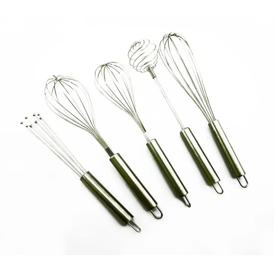 SS handle balloon hand push down egg beater