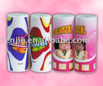 embossed kitchen paper with oil-absorption quality