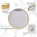 20 Inch Gold Round Bathroom Mirror