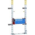 Plate-forme de transport avec double cage