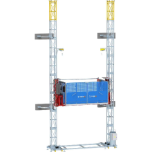 Transport Platform With Double Cage