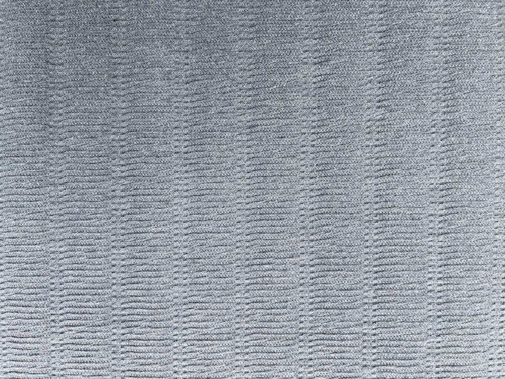 Tecido com textura de elastano 68% poliéster 30% rayon 2%