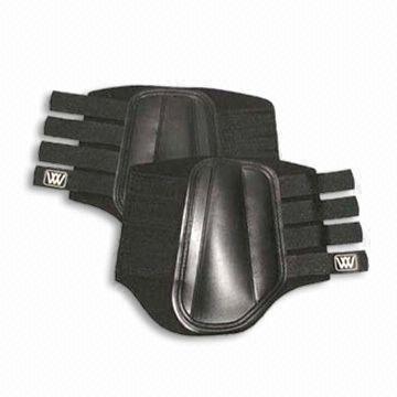 Horse Leg Support, Made of 5mm Neoprene, PVC, and Velcro, Comes in 2pcs/Set