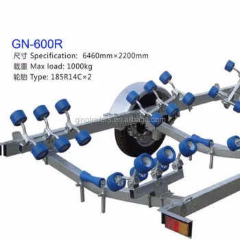 Single Axle Boat Trailer Various Sizes for Sale