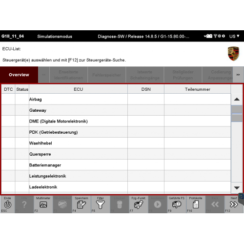 Piwis TesterII V18.1 HDD with VEP Modle