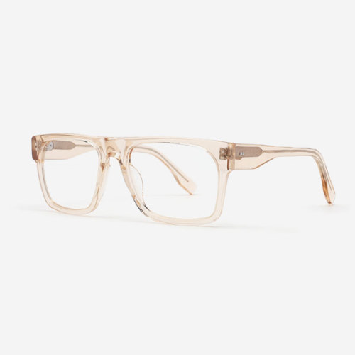 Square Full-rim Acetate Men's Optical Frames