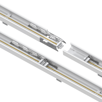 أداة التثبيت المجانية لقضبان Topo Trunk: نظام TRONKING LED للأضواء الصناعية المعلقة (5/6/7/8/12 الأسلاك)