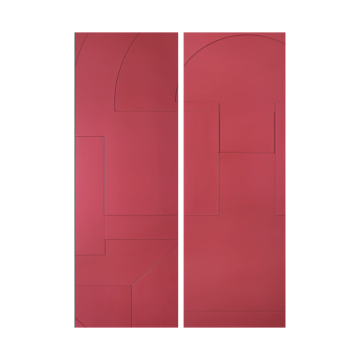 security door laminated skin door panel