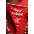 Banderas de jardín de Navidad personalizadas