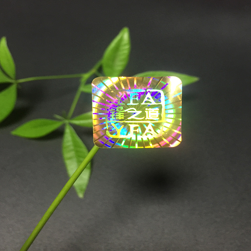 Printing PET 3D Hologram Label Sticker