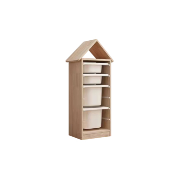 High Quality Custom Oak Storage Cabinet with 3 Drawers and 3 Doors