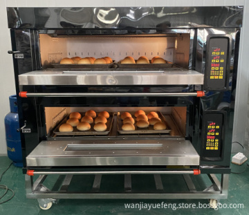 Gas Bread Oven for Baking - One Deck & Two Deck Industrial Baking Machine