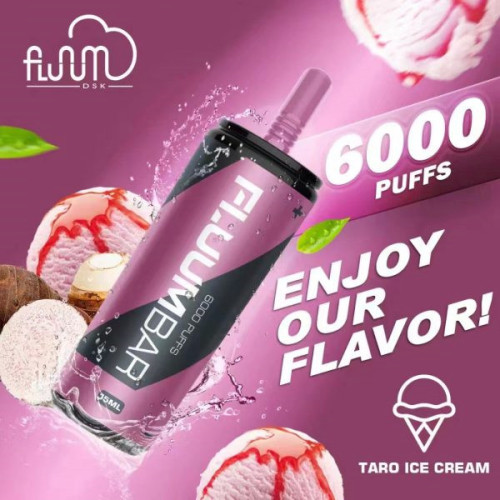 최고의 Saling Fluum Bar 6000 퍼프 일회용 vape