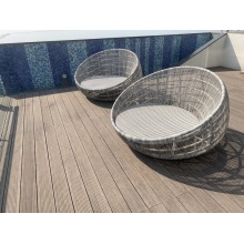 Decks de bambu ao ar livre para hotel resort