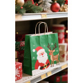 Personalized christmas tote bags