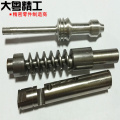 Customized precision worm shaft and OEM screw shaft