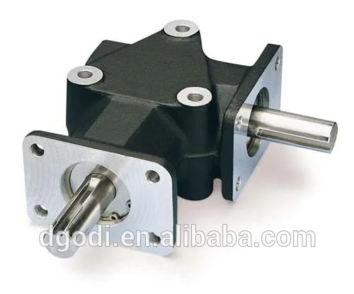 high precision small right angle gearbox and shaft mounted gearbox