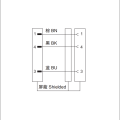 Conector blindado recto M8 a M8