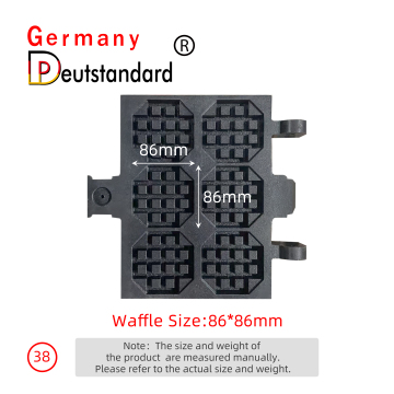 venda máquina industrial de waffles giratória elétrica