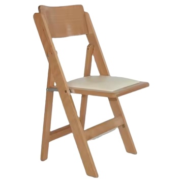 Wholesale Natural Wooden Folding Chairs for Wedding Events