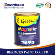 Water-based magnetic paint