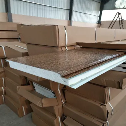 50mm EPS wood grain sandwich panels