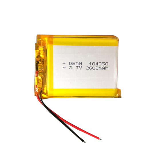 2600mah 3.7v Lithium Polymer Battery