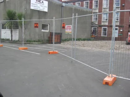 Temporary Construction Grills and Heras Fencing