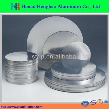 1050 aluminum circle disc for producing pots