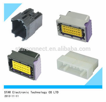 China factory Auto male female 24 pin connector
