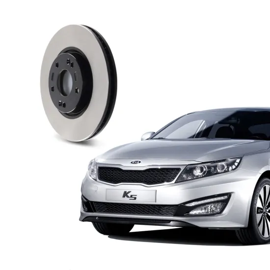 Drilled and Slotted Modified Brake Rotor Floating Aluminum Center Hat Disc for Hyundai Cars