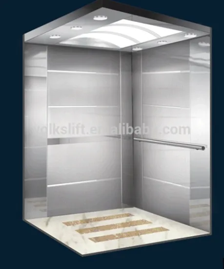 Stainess steel etching passenger home elevator