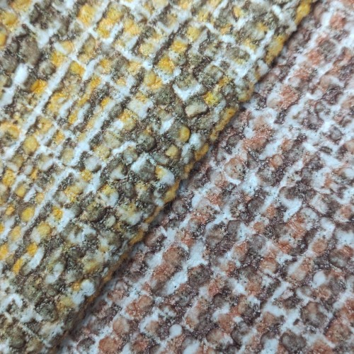 Tecido de chenille para sofá decorativo premium