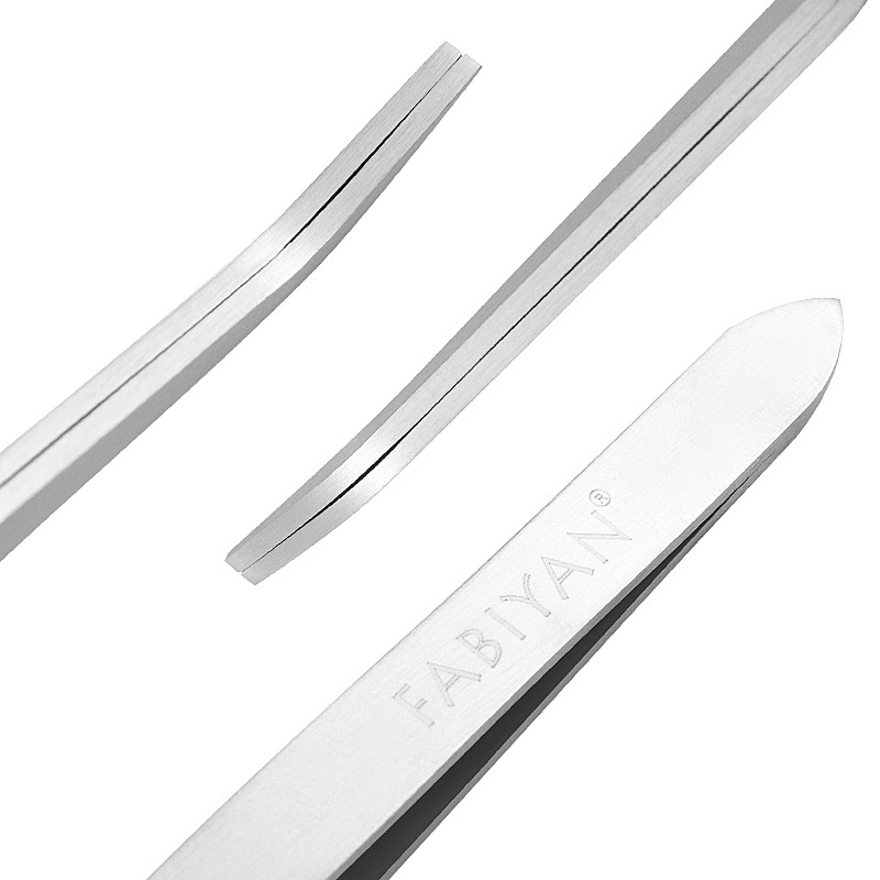 Shaping Tweezer Stainless Steel Cross Action Tweezers Nail Styling Clip Manicure Nail Art Tools Acrylic UV Gel Curve Pinch FY69