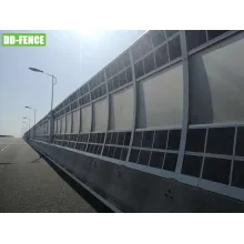 Barreira de ruído de tráfego Projeto de folha acrílica barreira acústica