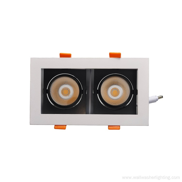 DALI recessed cob led downlight square