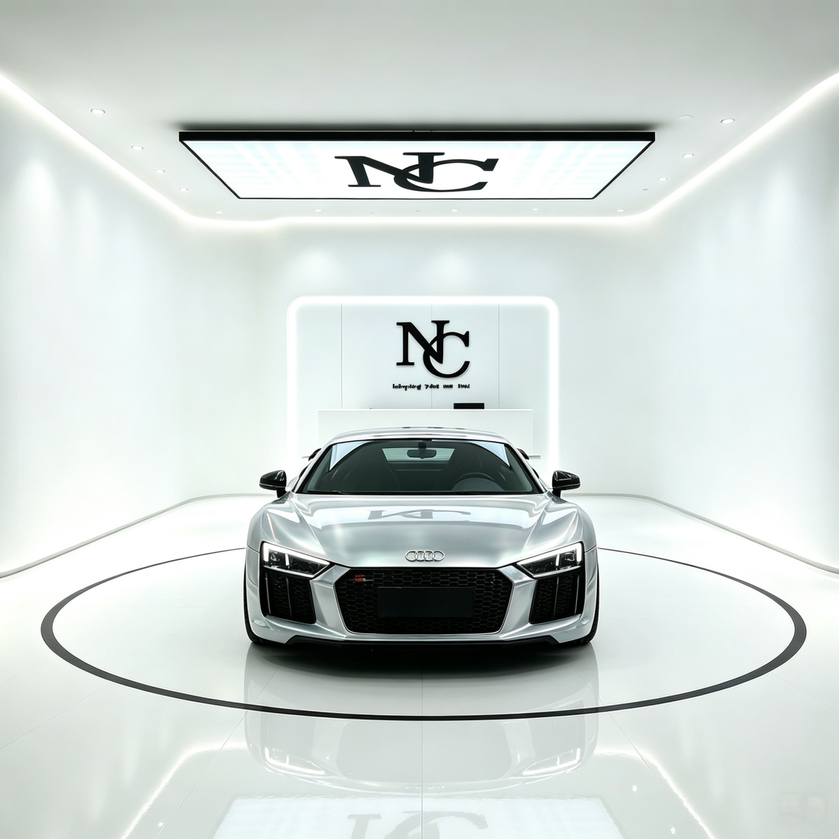PL123-P Glass Smoke Silver Vinyl Wrap
