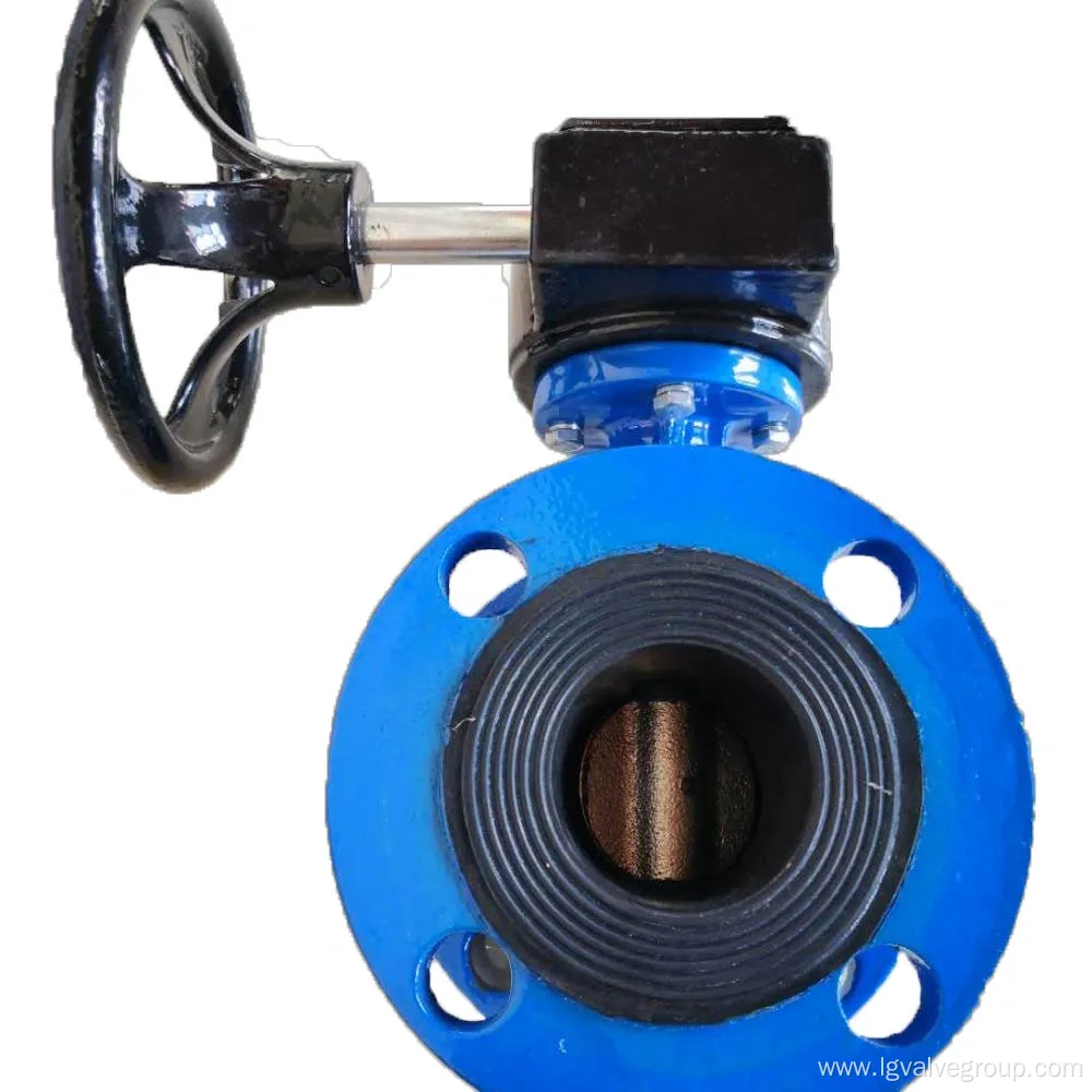 Double Flanged Butterfly Valve