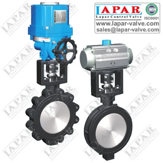 LPB13 series High-Performace Double Eccentric Butterfly Valve DN80~DN1200 Wafer Type