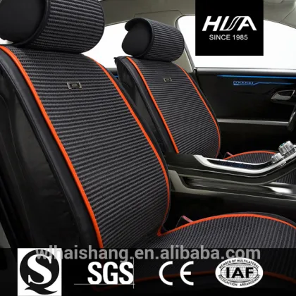 Auto seat cushion wellfit Sponge cold silk with Leather for Hyundai Sonata/Toyota ect.family five seat car
