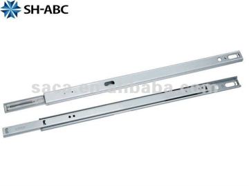 3/4 extension self-closing ball bearing slide 27mm/mini slide rail