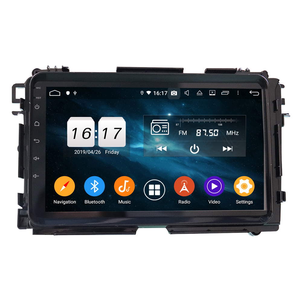 Android 9 with dsp car radio for HRV/VEZEL2013