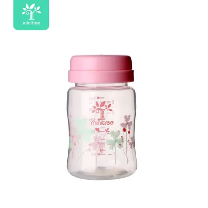 Wide neck breast milk storage bottle portable milk storage bottle BPA free milk baby feeding bottle
